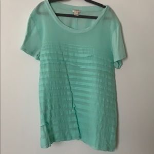 🚨4 for $20 Teal  J Crew T-shirt